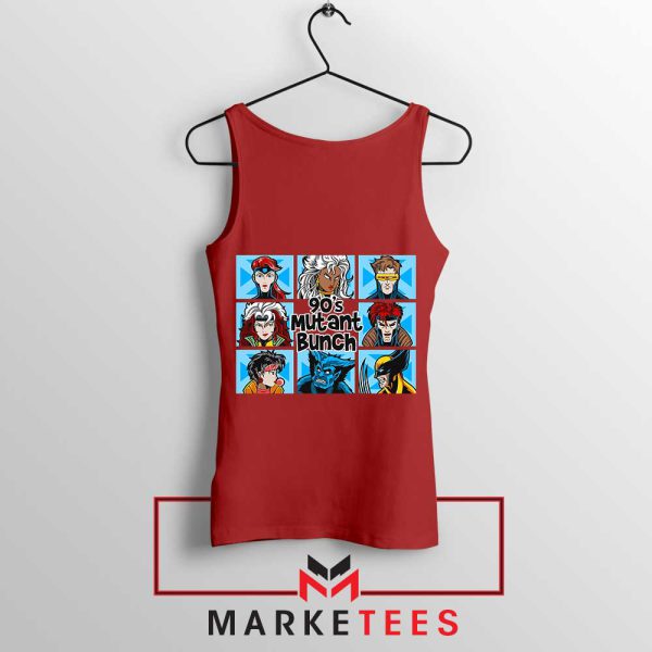 X-Men 1990s The Phalanx Covenant Red Tank Top