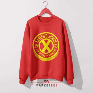 X-Men Academy Merchandise Team Wear Red Sweatshirt