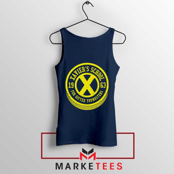 X-Men Academy Merchandise Team Wear Tank Navy Top