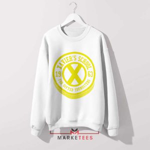 X-Men Academy Merchandise Team Wear White Sweatshirt