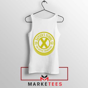 X-Men Academy Merchandise Team Wear White Tank Top