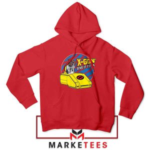 X Men Gon' Give It To Ya Red Hoodie