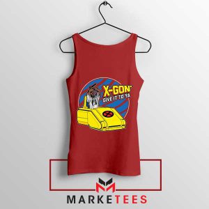 X Men Gon' Give It To Ya Red Tank Top