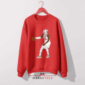 23 Reasons Why Michael Jordan GOAT Red Sweatshirt