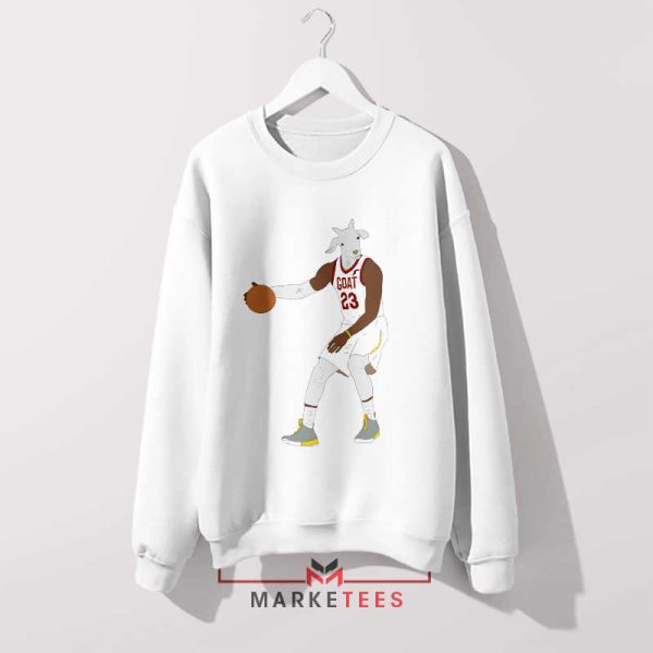 23 Reasons Why Michael Jordan GOAT White Sweatshirt