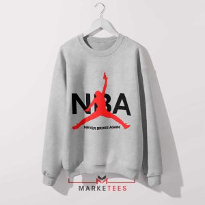 Air YoungBoy NBA Lonely Child Grey Sweatshirt