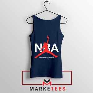 Air YoungBoy NBA Lonely Child Navy Tank Top