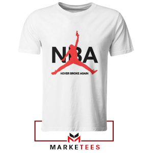 Air YoungBoy NBA Lonely Child White Tshirt