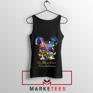 Baby Yoda and Friends Disney Anniversary Tank Top