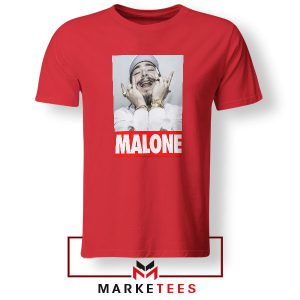 Better Now Post Malone Mask Red Tshirt