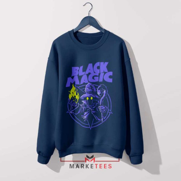 Black Mages of Final Fantasy Navy Sweatshirt