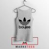 Boujee Vibes Only Adidas Grey Tank Top