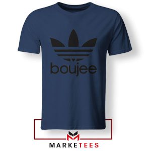 Boujee Vibes Only Adidas Navy Thisrt