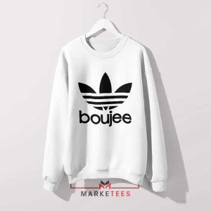 Boujee Vibes Only Adidas Red Sweatshirt