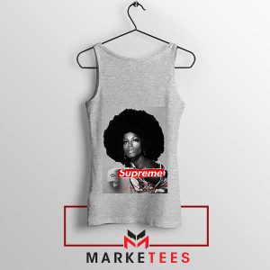 Diana of the Disco Ross Retro Grey Tank Top