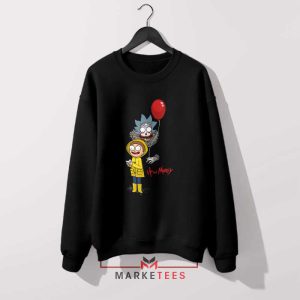 Get Schwifty Pennywise and Morty Sweatshirt