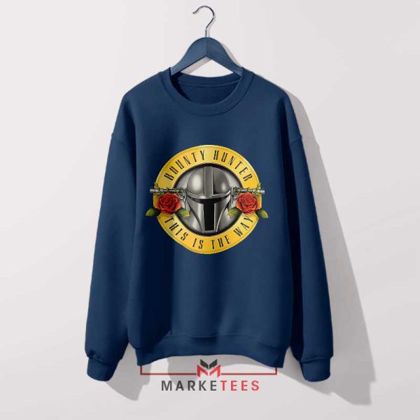 Guns N' Mandalorian Season 3 Navy Sweatshirt