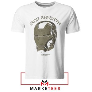 Iron Man's War Pigs Stark Expo 14 White Tshirt