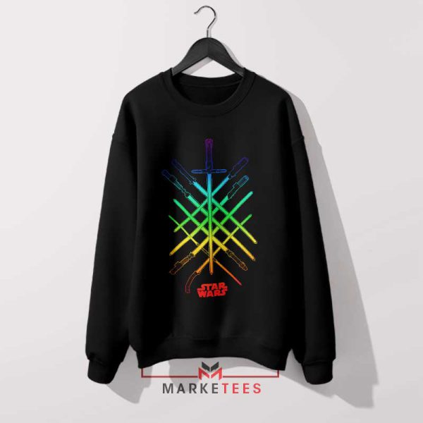 Jedi Master of Style Lightsaber LGBT Sweatshirt