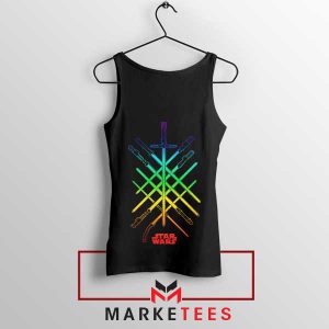 Jedi Master of Style Lightsaber LGBT Tank Top