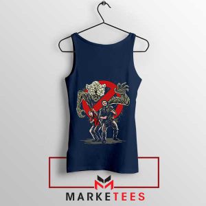 Joel and Ellie Ghostbusting Duo Navy Tank Top