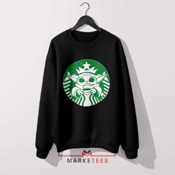 Join the Force and the Caffeine Black Sweatshirt