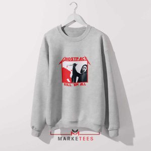 Kill 'Em Ghostly Parody Metallica Grey Sweatshirt