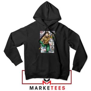 King of Atlantis The Trident Comic Black Hoodie