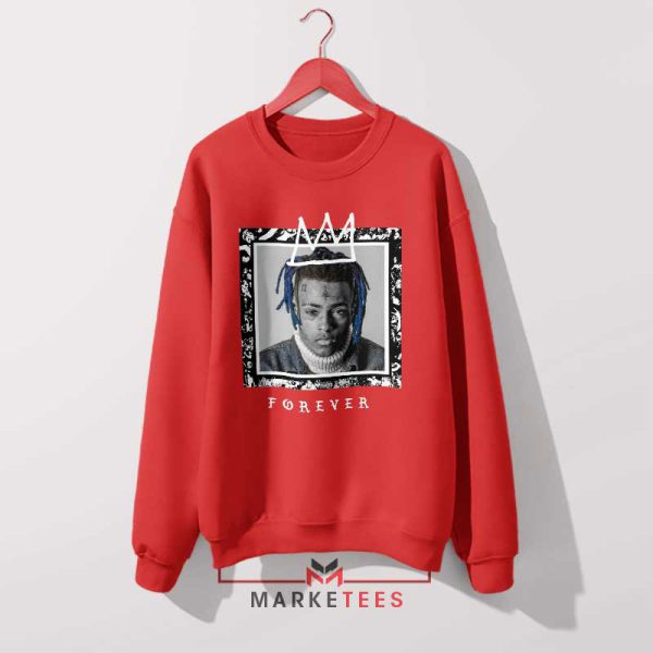 LLJ Forever XXXTentacion Memorial Red Sweatshirt