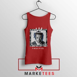 LLJ Forever XXXTentacion Memorial Red Tank Top