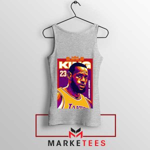 Legacy Of LeBron James Lakers Superstar Grey Tank Top