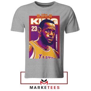 Legacy Of LeBron James Lakers Superstar Grey TshirtLegacy Of LeBron James Lakers Superstar Grey Tshirt