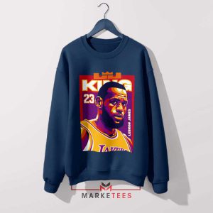 Legacy Of LeBron James Lakers Superstar Navy Sweatshirt