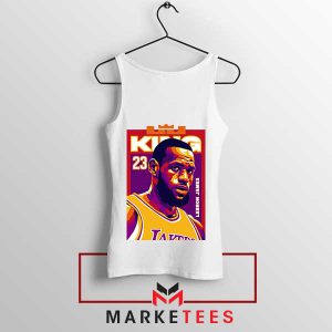 Legacy Of LeBron James Lakers Superstar White Tank Top