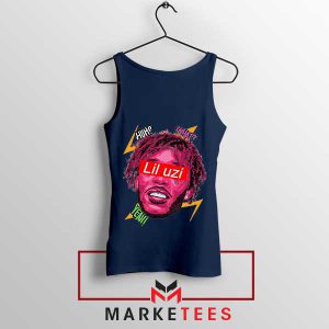 Lil Uzi Vert The Perfect LUV Tape Navy Tank Top