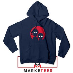 Look into the Multiverse Rick Morty Eyes Navy Hoodie