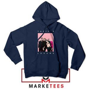 Love Me Like The 1975 Navy Hoodie