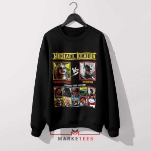 Michael Keaton's Batman Street Fighter Sweatshirt