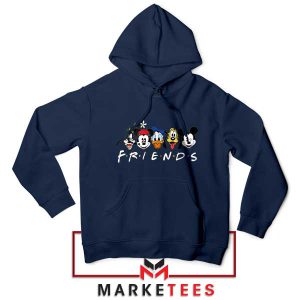 Mickey And Friends The Gang's All Here Navy Hoodie