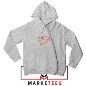 Patrick Star Kicks Nike Grey Hoodie