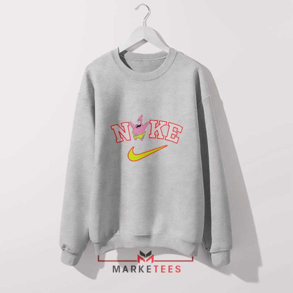 Patrick Star Kicks Nike Grey Sweatshirt