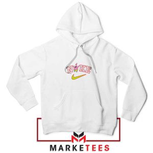 Patrick Star Kicks Nike White Hoodie