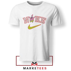 Patrick Star Kicks Nike White Tshirt