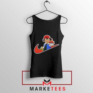 Perfect Catch Ash Ketchum Pokeball Black Tank Top