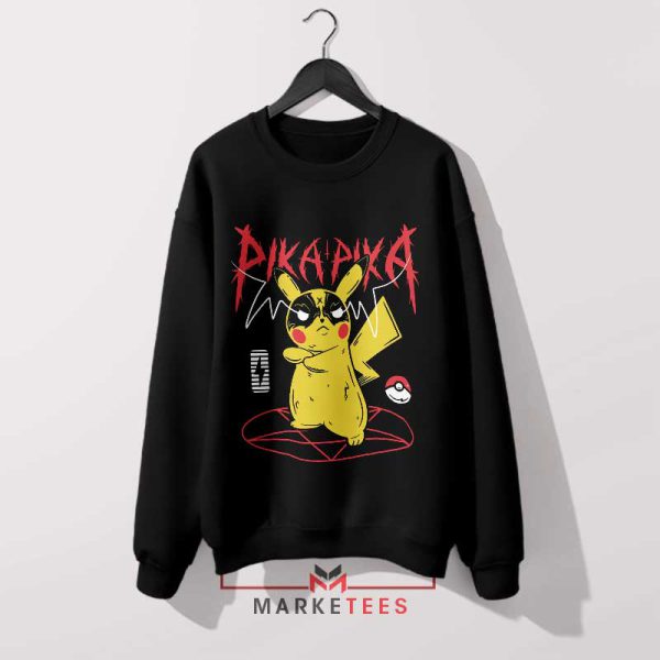 Pikachu Metalhead Electric Metal Sweatshirt