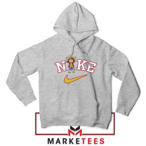 Pirate King x Nike One Pieace Grey Hoodie