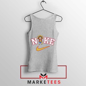 Pirate King x Nike One Pieace Grey Tank Top