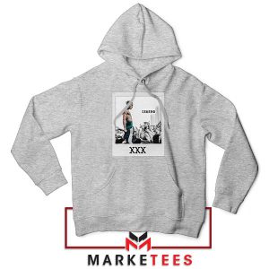 Rest in Power XXXTentacion Tribute Grey Hoodie