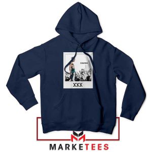 Rest in Power XXXTentacion Tribute Navy Hoodie