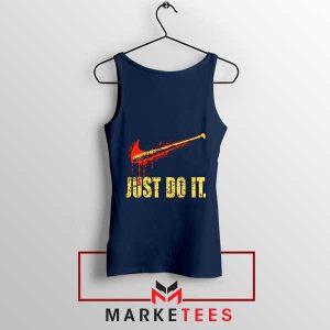 Run from the Walking Dead Navy Tank Top